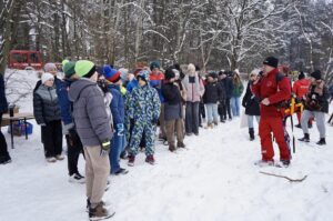 Pokaz ratownictwa lodowego Staw Zielony Klucze 